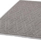 Pawkin Cat Litter Mat, Jumbo XX-Large, 4x3 Feet, Fits Two Litter Boxes or Extra Coverage for One Box, Gray
