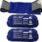 Ice Pack (3-Piece Set) – Reusable Hot and Cold Therapy Gel Wrap Support Injury Recovery, Alleviate Joint and Muscle Pain – Rotator Cuff, Knees, Back & More (3 Piece Set - Large)