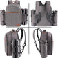 Apollo Walker Picnic Backpack Set for 2 Person with Cooler Compartment, Detachable Bottle/Wine Holder, Fleece Blanket, Plates and Cutlery Set