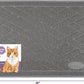 Pawkin Cat Litter Mat, Patented Design with Litter Lock Mesh, Extra Large, Durable, Easy to Clean, Soft, Fits Under Litter Box, Litter Free Floors, Gray