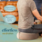 Florensi Meditation Cushion - Comfortable Floor Pillow - Traditional Tibetan Meditation Pillow with Beautiful Velvet Cover - Large Floor Cushion Seating for Adults - Premium Yoga Buckwheat Bolster