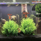 BEGONDIS Aquarium Decorations Fish Tank Artificial Green Water Plants Made of Soft Plastic