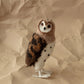 Handmade Wool Felt Barn Owl