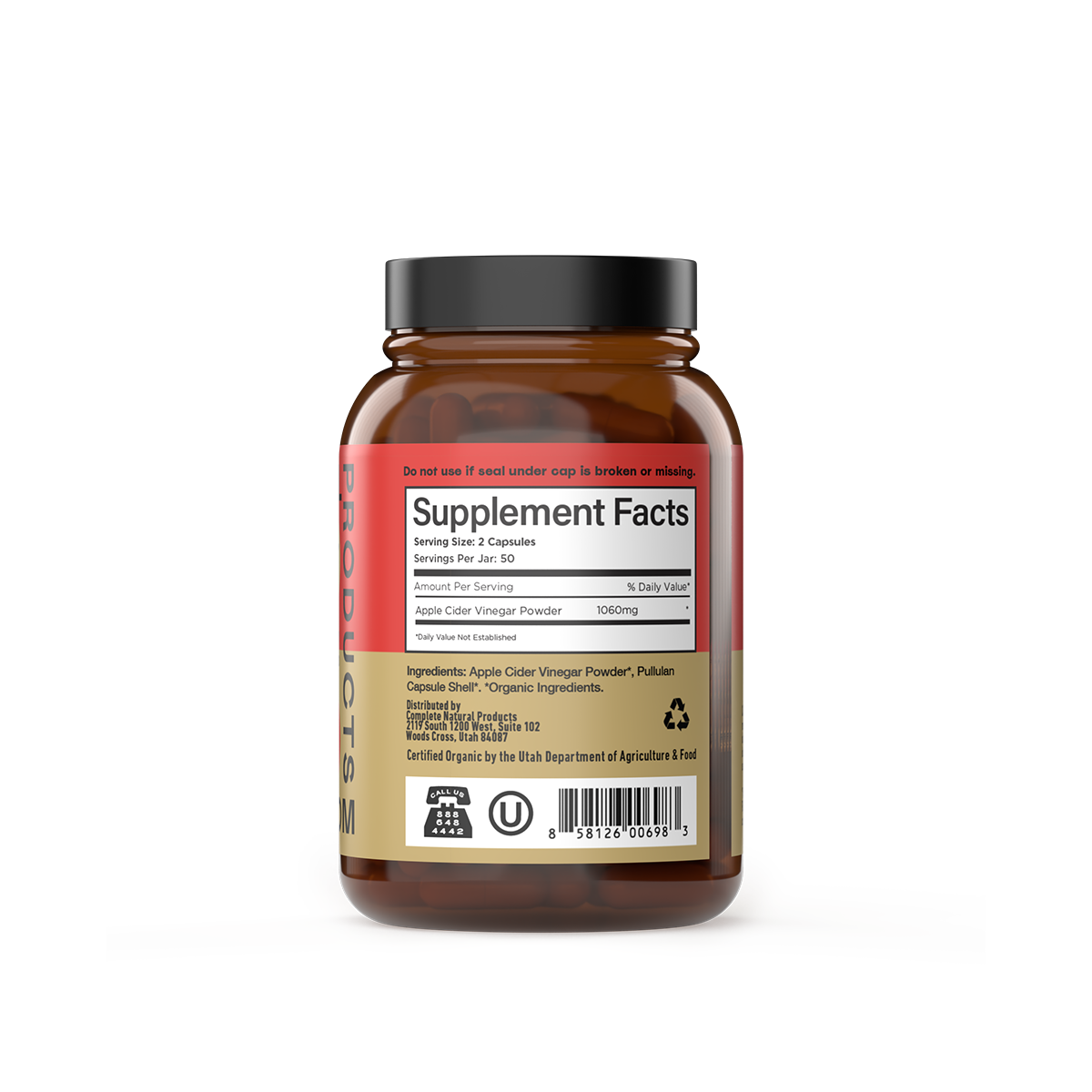 Organic Apple Cider Vinegar Capsules