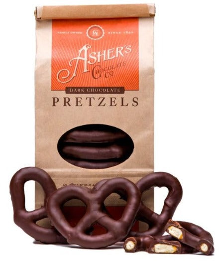 Asher's Dark Chocolate Pretzels