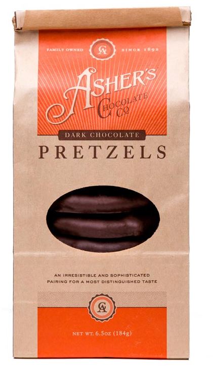 Asher's Dark Chocolate Pretzels