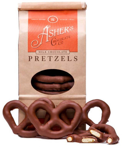 Asher's Milk Chocolate Pretzels