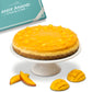 Andy Anand Mango Cheesecake, 9-Inch, 2 lb – Freshly Baked, Real California Cream Cheese, No Preservatives, Traditional Recipe, Birthday Gift