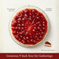 Andy Anand Traditional Cherry Cheesecake, 9-Inch, 3.4 lb – Authentic Recipe, California Cream Cheese, All-Natural, No Preservatives Gift Box