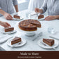 Andy Anand Sugar-Free Chocolate Fudge Cheesecake, 9-Inch, 2 lb – Diabetic-Friendly, NY-Style, Real Cocoa, No Preservatives, Birthday Gift