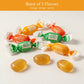 Andy Anand Sugar-Free Italian Ginger Candy, 55 pc, 7 oz – Orange, Mango & Lemon Flavors, Made in Italy, Keto & Diabetic-Friendly Gift Box