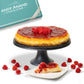 Andy Anand Raspberry White Chocolate Cheesecake, 9-Inch, 2 lb – Traditional Recipe, All-Natural, Birthday, Valentine's & Christmas Gift