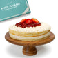 Andy Anand Sugar-Free White Chocolate Strawberry Cake, 2.5 lb – Keto & Diabetic-Friendly, Real Strawberries, Creamy White Chocolate Gift