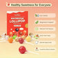 Andy Anand Sugar-Free Magnesium Lollipops & Sweet-Calm Combo, 29 ct, 8.8 oz – Real Fruit Juice, Keto, Kids Support, Birthday Gift Box