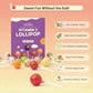 Andy Anand Sugar-Free Vitamin C Lollipops, 29 ct, 8.8 oz – Real Fruit Juice, Keto, Kids Immune Support, Birthday & Holiday Gift Box