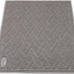 Pawkin Cat Litter Mat, Jumbo XX-Large, 4x3 Feet, Fits Two Litter Boxes or Extra Coverage for One Box, Gray