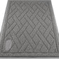 Pawkin Cat Litter Mat, Patented Design with Litter Lock Mesh, Extra Large, Durable, Easy to Clean, Soft, Fits Under Litter Box, Litter Free Floors, Gray