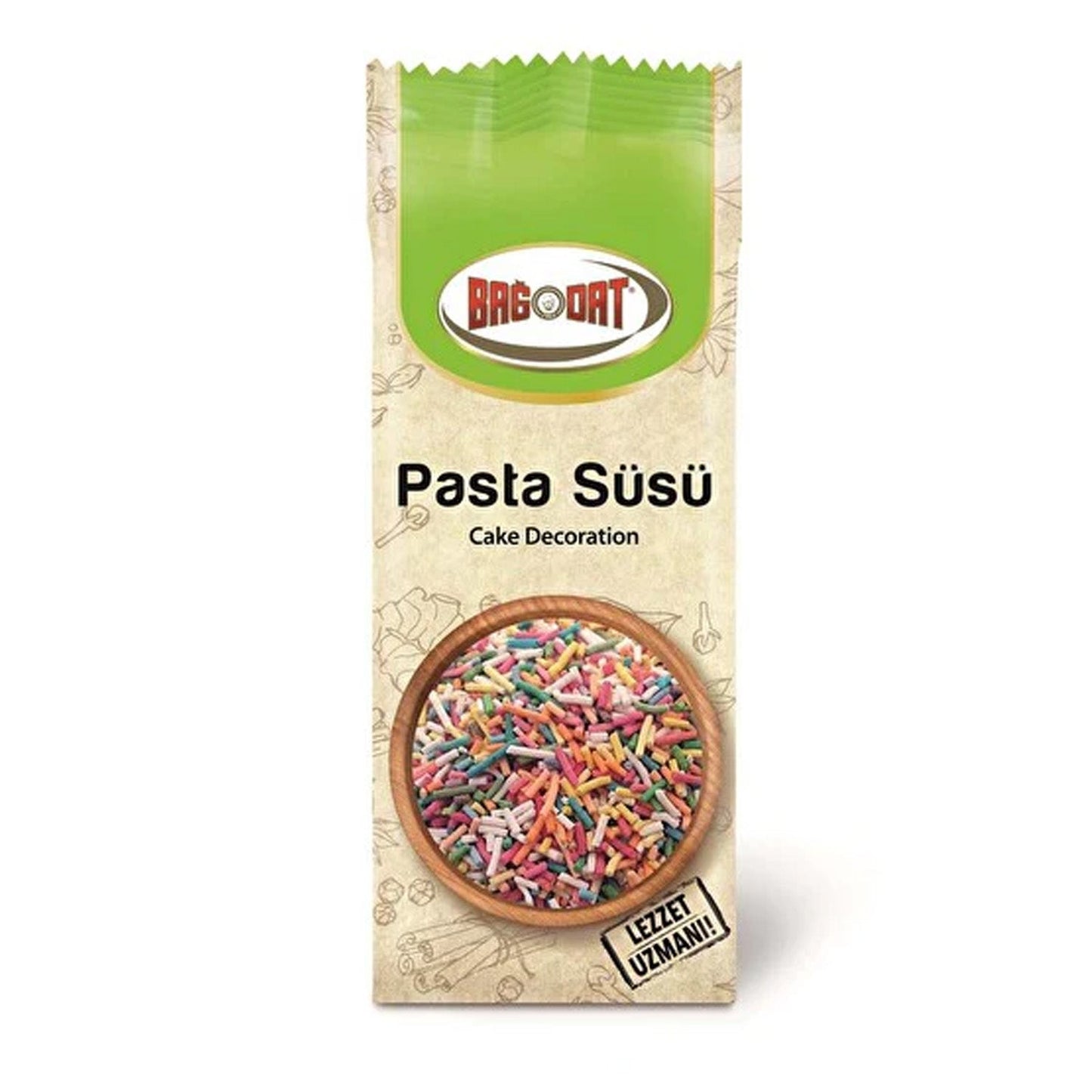Bagdat Cake Decoration 50G