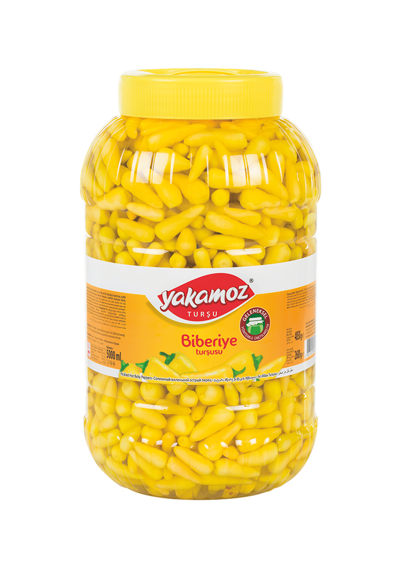 Yakamoz Hot Baby Pepper Pickle 5000G