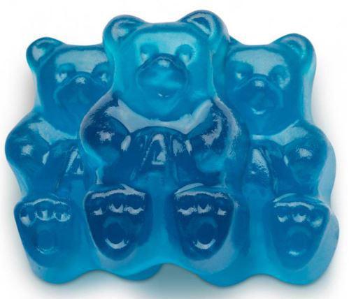 Blue Raspberry Gummy Bears