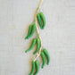 String of Artificial Green Serrano Peppers