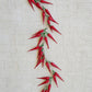 String of Artificial Small Red Chili Peppers