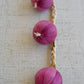 String of Artificial Purple Onions