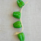 String of Artificial Green Bell Peppers