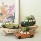 Vintage Car Ceramic Planter
