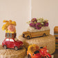 Ceramic Motorcycle with Sidecar Planter