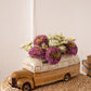 Ceramic Yellow School Bus Planter