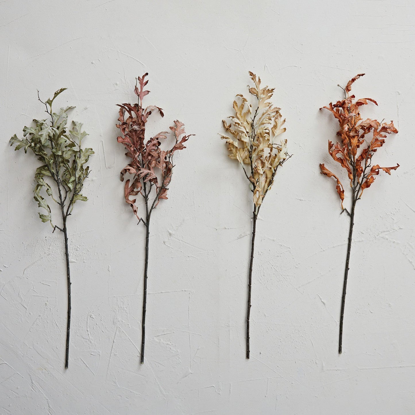 Faux Oak Leaf Picks | 4 Colors