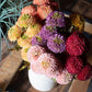 Artificial Mustard Ball Dahlia Bundle