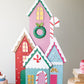 Painted Metal Christmas Village