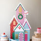 Painted Metal Christmas Village
