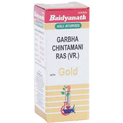 Baidyanath Jhansi Garbha Chintamani Ras VR (Swarna Yukta) Tablets