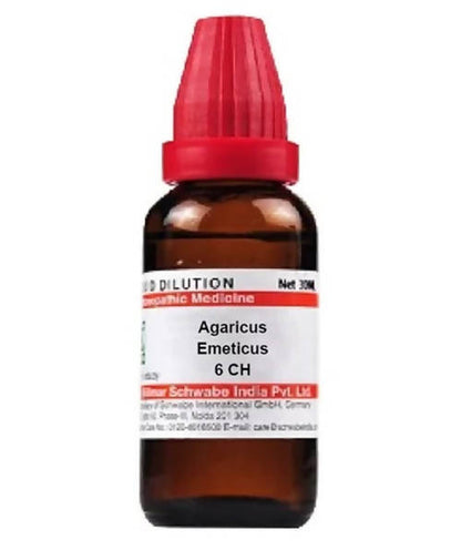 Dr. Willmar Schwabe India Agaricus Emeticus Dilution