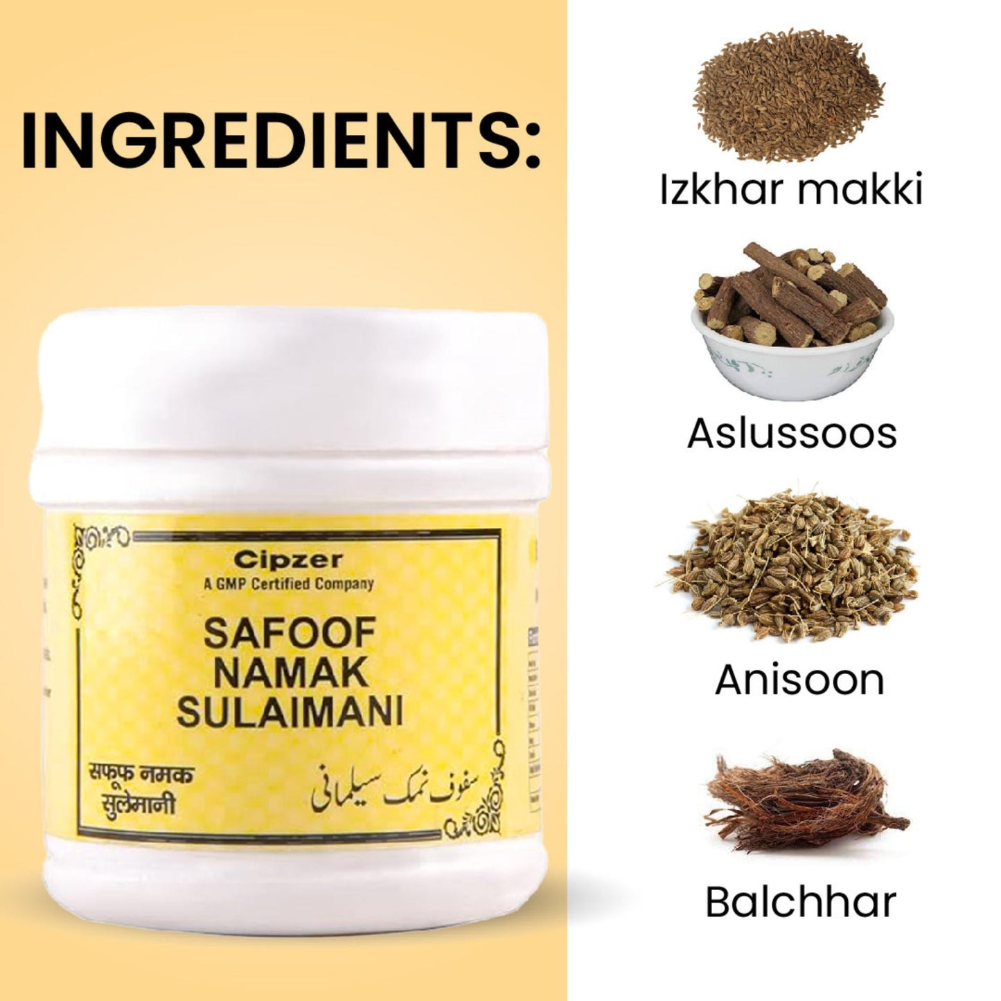 Cipzer Safoof Namak Sulaimani