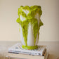 Green Ceramic Lettuce Vase