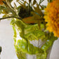 Green Ceramic Lettuce Vase