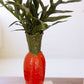 Orange Ceramic Carrot Vase