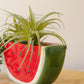 Ceramic Watermelon Wedge Planter