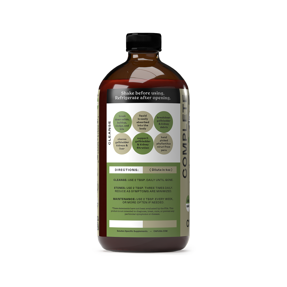 Chanca Piedra Concentrate - 16oz Organic Glass Bottle