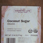 Coconut Sugar, Organic