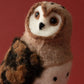 Handmade Wool Felt Barn Owl