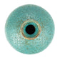 Green & Teal Reactive Glaze Volcano Finish Stoneware Vases