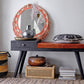 Woven Rattan Wood Display Boxes with Glass Lid | 2 Sizes