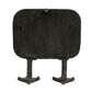 Gunmetal Finish Iron Duck Feet Table Clock