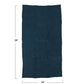 Blue Oversized Stonewashed Linen Tea Towel