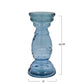 Blue Recycled Glass Candle Holders | 2 Sizes